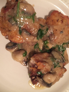 A picture of Chicken With Mushroom Sauce.