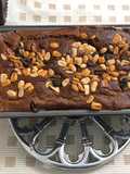 Torta de banano café y cocoa