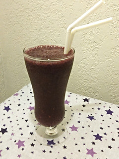A picture of Razzleberry Smoothie 😋.