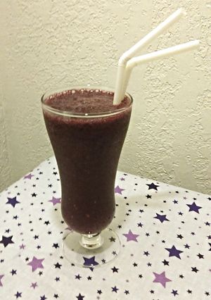 A picture of Razzleberry Smoothie 😋.
