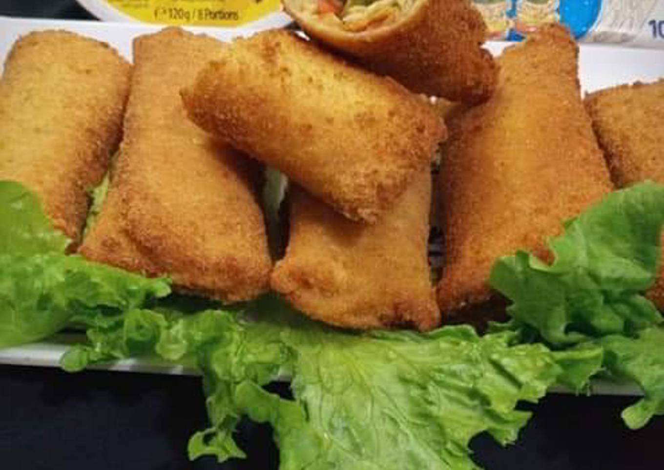 Vegetable bread rolls
