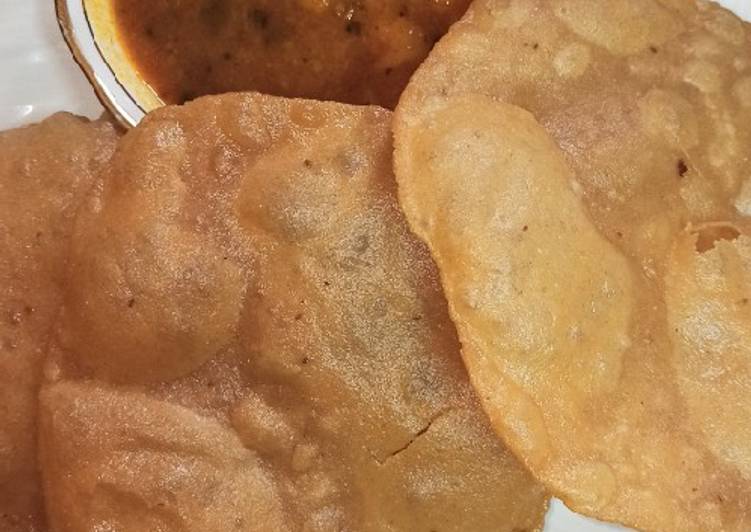 Recipe of Ultimate Aloo Poori Bhandarewali