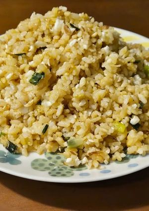 冬菜蝦皮蔥花蛋炒飯 的食譜成品照片