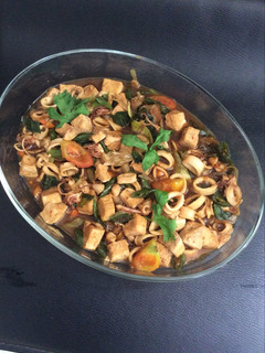 Foto resep Cumi tahu sambal hejo