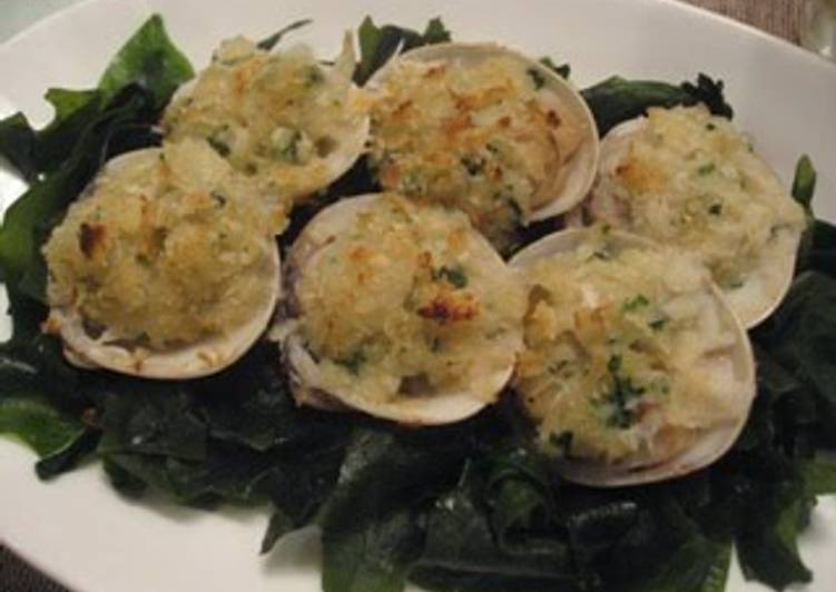 Recipe of Perfect Grilled Garlicky Breaded Hamaguri Clams