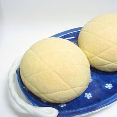 A picture of Melon Bread Cookie Dough.