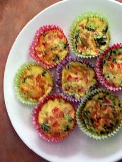 A picture of toddler cupcake quiches.