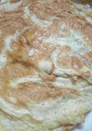A picture of Egg omelette.