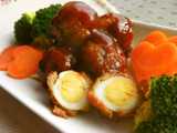 quail egg meatballs