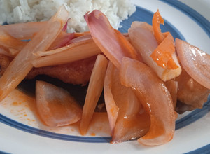 Una foto de Escabeche de pollo