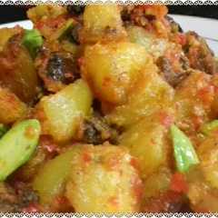 A picture of Sambel Kentang ati ampela.