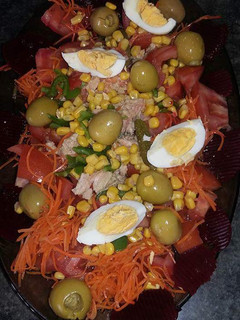 Una foto de Ensalada a mi manera