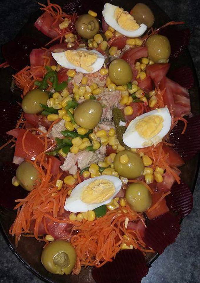 Una foto de Ensalada a mi manera