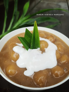 Foto resep 87.Bubur Hintalu Karuang Kuah Tape Singkong