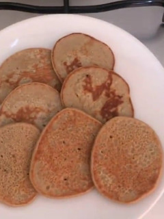 Foto de Panquecas de Aveia com 3 ingredientes