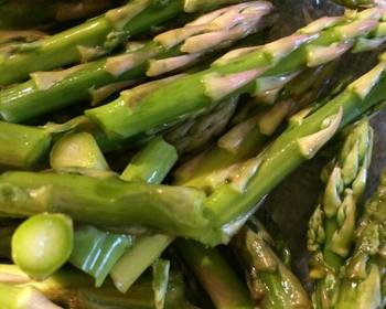 Ready to Serve Leftover Hen In Cream Soup With Asparagus And Capers Delicious Perfect