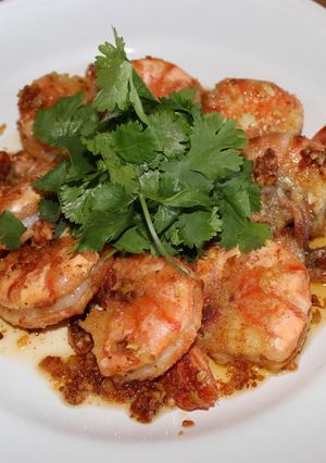 A picture of Garlic Shrimp.