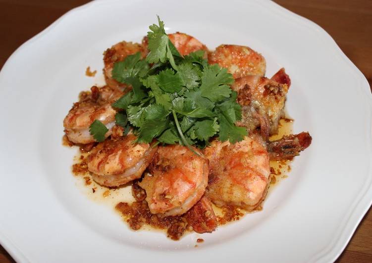 Recipe of Super Quick Homemade Garlic Shrimp