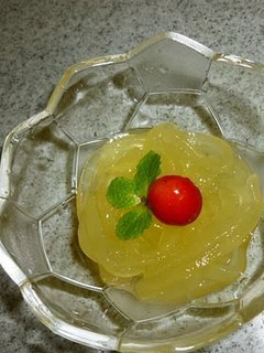 A picture of Simple! Fruit Kanten Made with Your Favorite Juice.