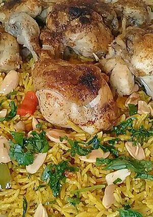 صورة لوصفة طريقة عمل كبسة دجاج ❤