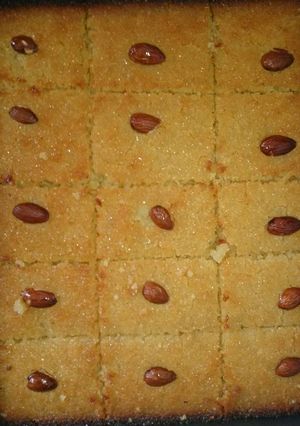 صورة لوصفة الهريسة / النمورة