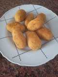 Croquetas de Jamón asado (receta de aprovechamiento)