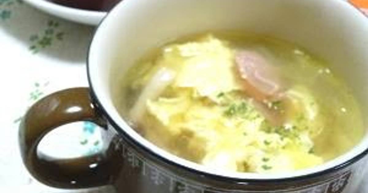 Consomme Egg Soup in 5 Minutes Recipe by cookpad.japan - Cookpad