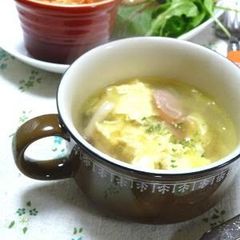 A picture of Consomme Egg Soup in 5 Minutes.