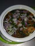 Isi ewu (goat head) in potash sauce