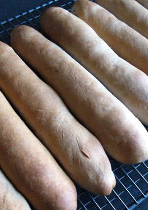 A picture of Choco Chip Stick Bread.