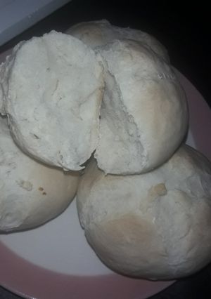 Una foto de Pan casero, con grasa