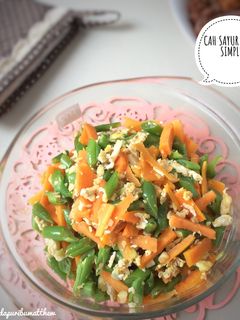 Foto resep Cah Sayur Telur Simple