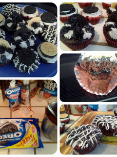 A picture of Easy Oreo cupcakes.