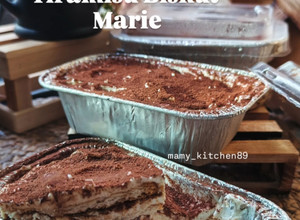 Gambar Tiramisu Biskut Marie