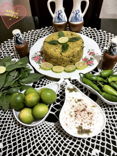 عکسی از دستور گمنه پلو الهام پز