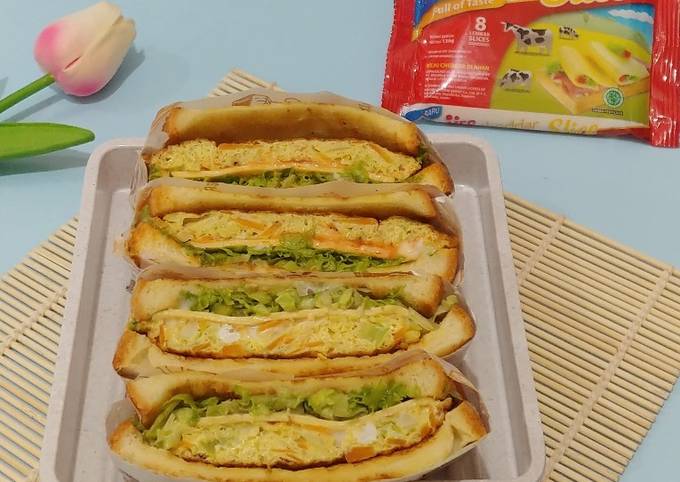 Cara Gampang Membuat Korean Toast (korean street food), Menggugah Selera