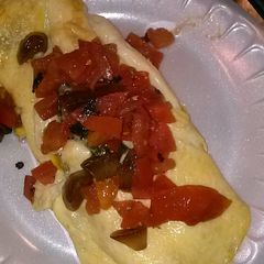 A picture of Spinach Tomato Omelet.