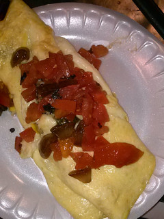 A picture of Spinach Tomato Omelet.