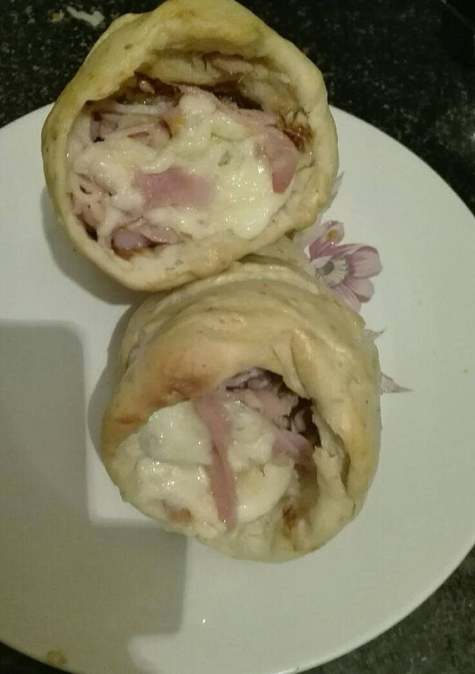 Una foto de Cono pizza con orégano