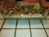 7 layer bean dip