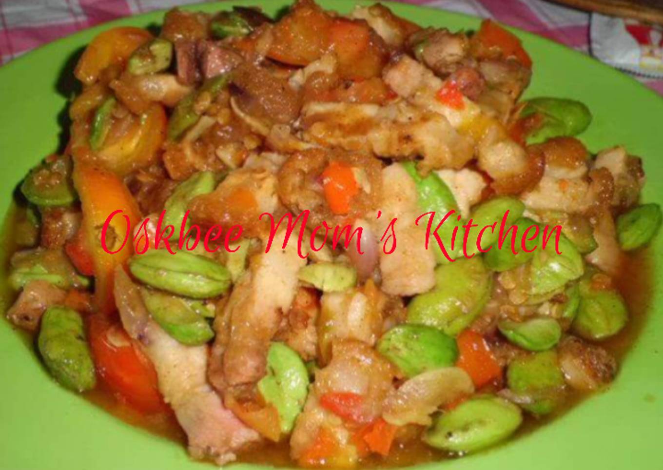 Samchan panggang pete