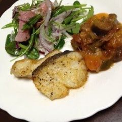 A picture of Pacific Cod Meunière.