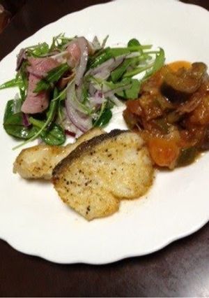A picture of Pacific Cod Meunière.