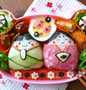 Easy Way Prepare Recipe Girl&#39;s Festival Bento With Easy Onigiri that is Can Pamper Your Tongue, Delicious}