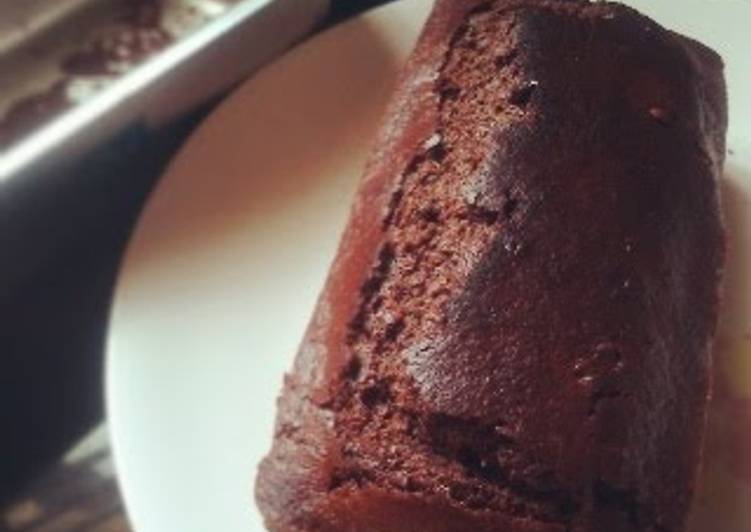 Mini chocolate loaf cake