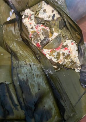 Foto resep Pepes bakar daun kelor