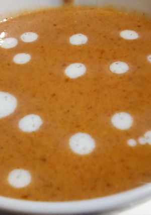 A picture of Groundnut soup.