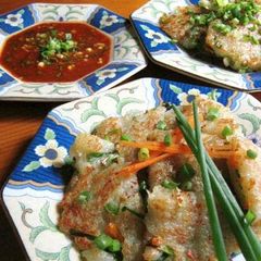 Easy 'Gamjajeon' Potato Chijimi A picture of Easy 'Gamjajeon' Potato Chijimi.