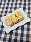 Japanese-Style Tamagoyaki with Imitation Crab and White Dashi (1 Egg Version)