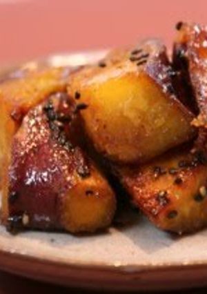 A picture of Easy 1-Pot Non-Fried Candied Sweet Potatoes.